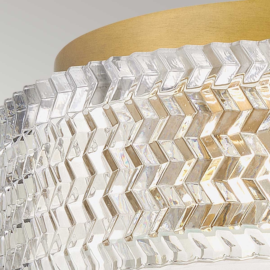 Hinkley - Plafondlamp ELLE 2xE27/60W/230V diameter 30,5 cm goud