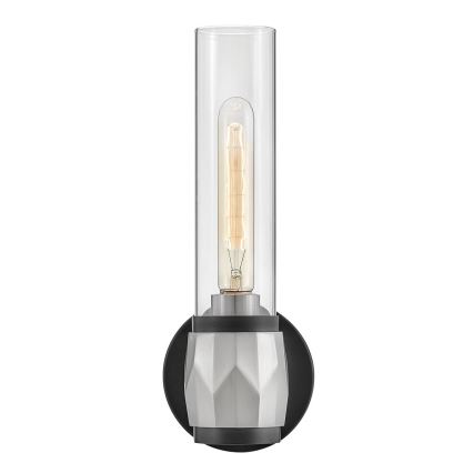 Hinkley - Badkamerwandlamp ELLISON 1xE27/40W/230V IP44 zwart