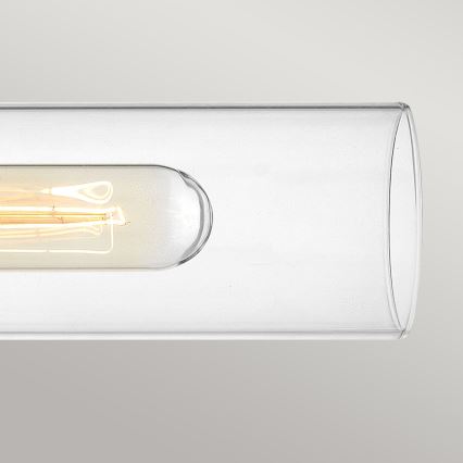 Hinkley - Badkamerwandlamp ELLISON 2xE27/40W/230V IP44 zwart