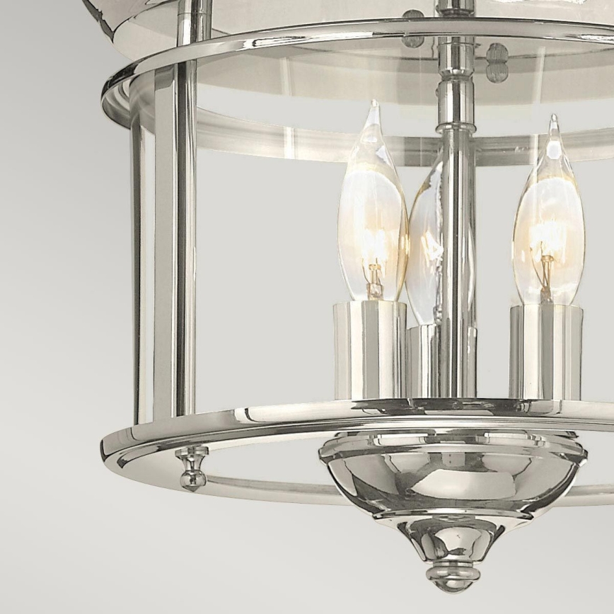 Hinkley - Plafondlamp GENTRY 3xE14/40W/230V glanzend chroom