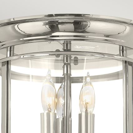 Hinkley - Plafondlamp GENTRY 3xE14/40W/230V glanzend chroom