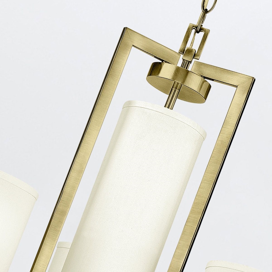 Hinkley - Kroonluchter met ketting HAMPTON 4xE27/60W/230V goud