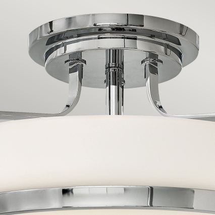 Hinkley - Opbouwkroonluchter HARPER 3xE27/60W/230V Ø 45,6 cm glanzend chroom