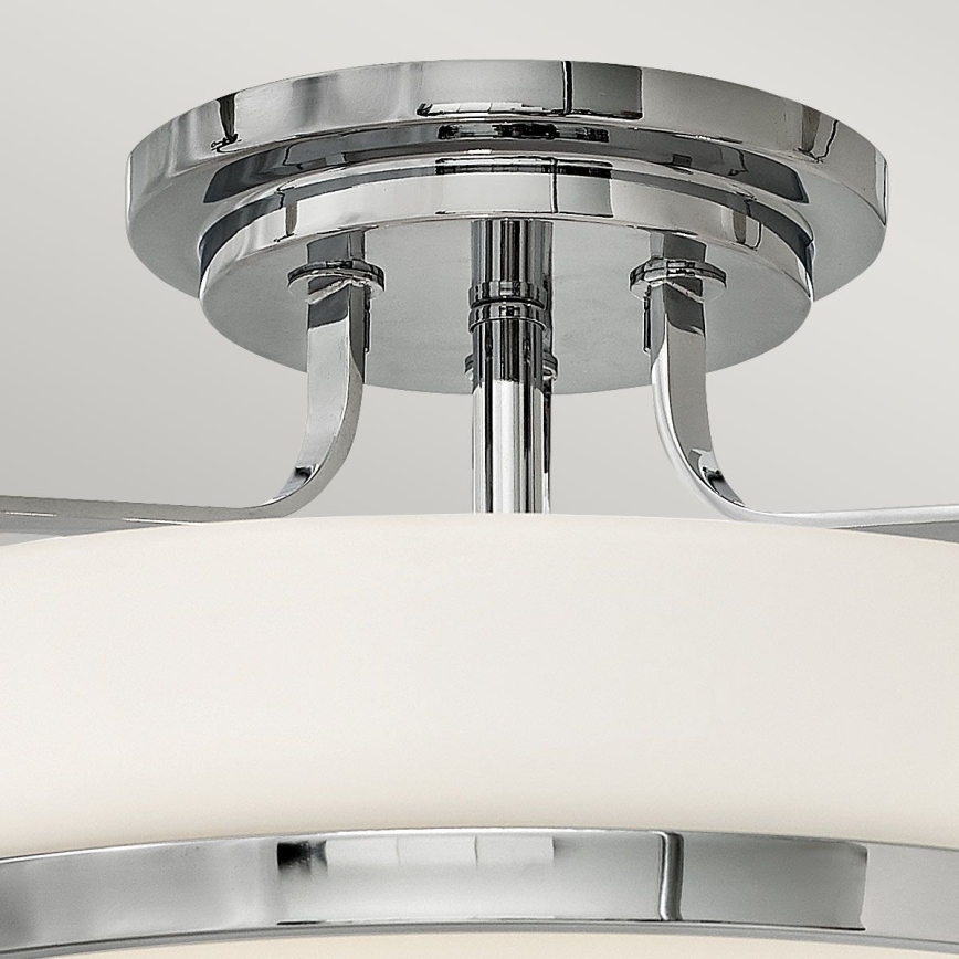 Hinkley - Opbouwkroonluchter HARPER 3xE27/60W/230V Ø 45,6 cm glanzend chroom