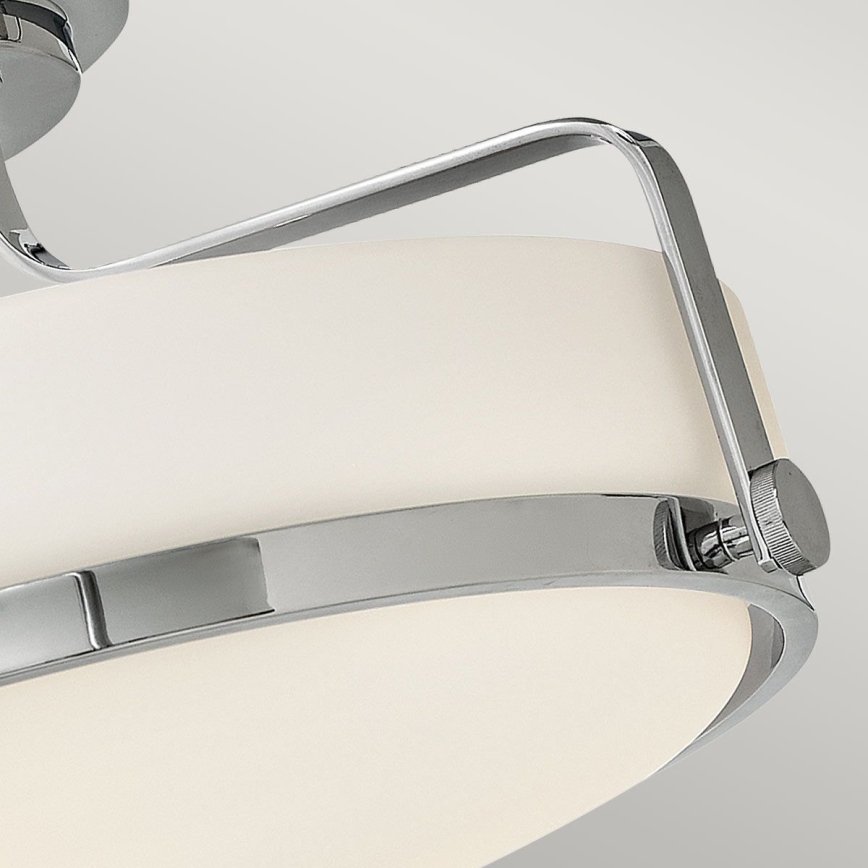 Hinkley - Opbouwkroonluchter HARPER 3xE27/60W/230V Ø 45,6 cm glanzend chroom