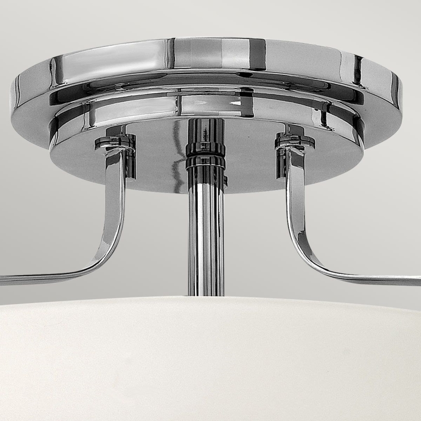 Hinkley - Opbouwlamp HARPER 3xE27/60W/230V glanzend chroom