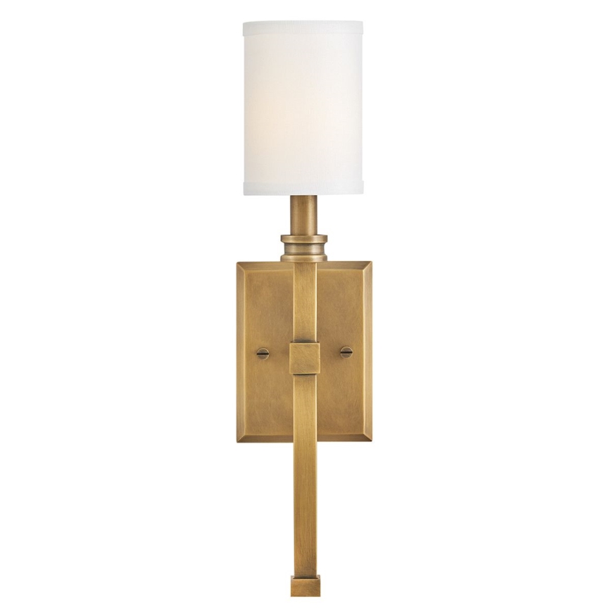 Hinkley - Wandlamp MOORE 1xE14/40W/230V goudkleurig