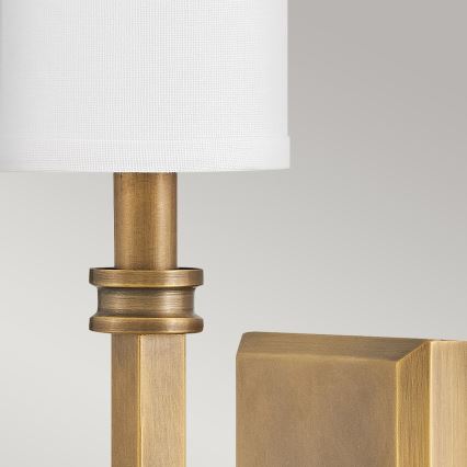 Hinkley - Wandlamp MOORE 1xE14/40W/230V goudkleurig