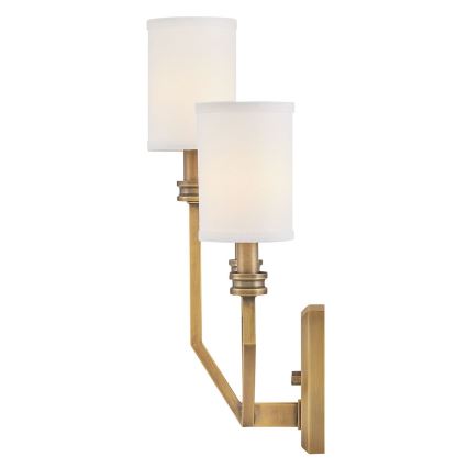 Hinkley - Wandlamp MOORE 3xE14/40W/230V goudkleurig