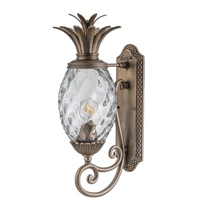 Hinkley - Wandlamp PLANTATION 1xE27/40W/230V brons