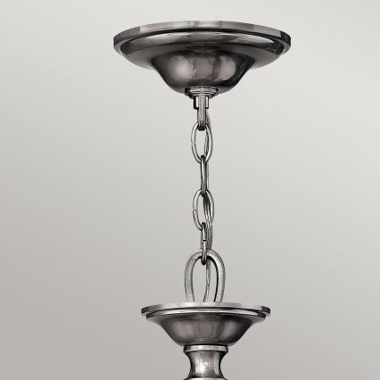 Hinkley - Kroonluchter aan ketting SUSSEX 5xE14/40W/230V mat chroom