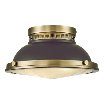 Hinkley - Plafondlamp AMELIA 2xE27/40W/230V zwart/messing