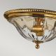 Hinkley - Plafondlamp CAMBRIDGE 2xE27/60W/230V gouden