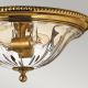 Hinkley - Plafondlamp CAMBRIDGE 2xE27/60W/230V gouden