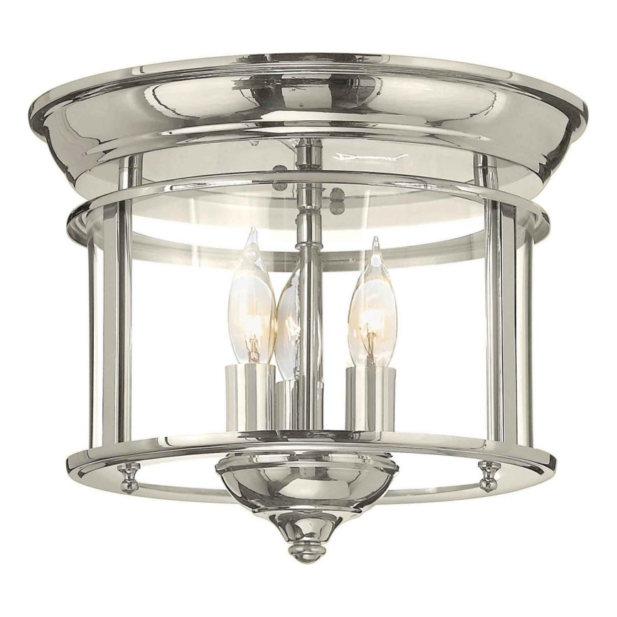 Hinkley - Plafondlamp GENTRY 3xE14/40W/230V glanzend chroom