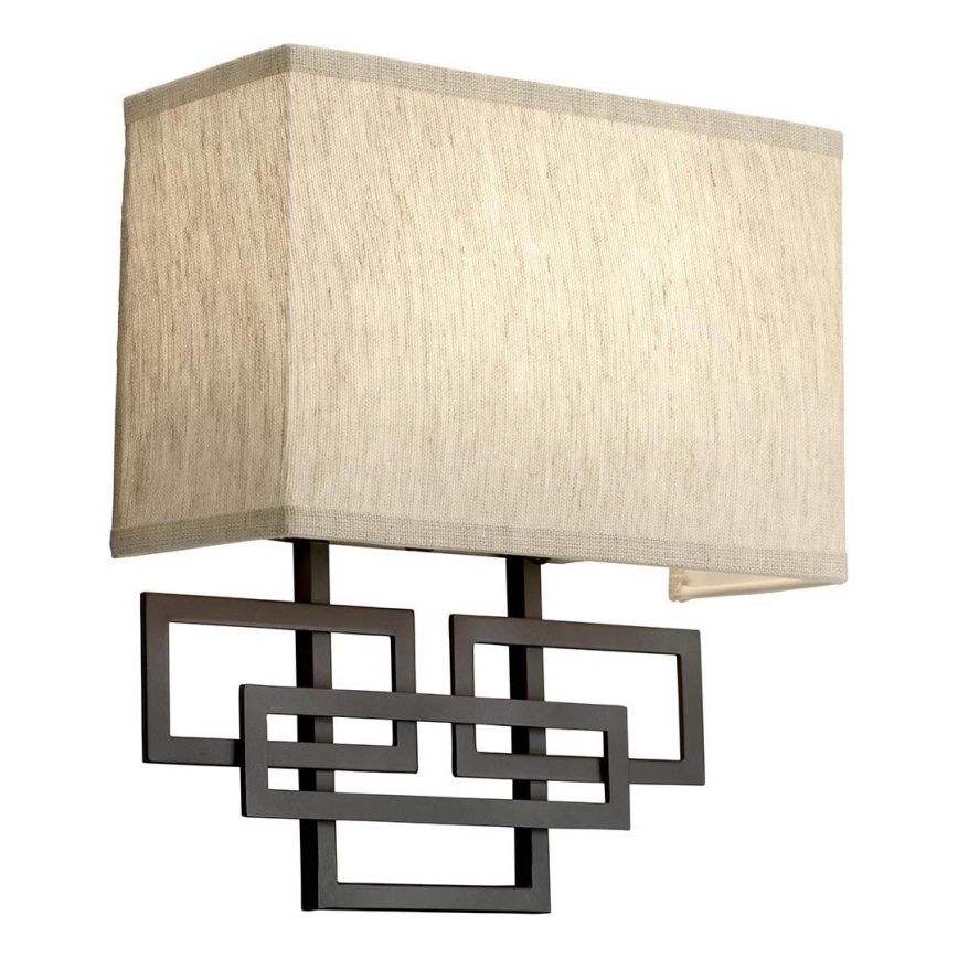 Hinkley - Wandlamp LANZA 2xE14/40W/230V bronskleurig