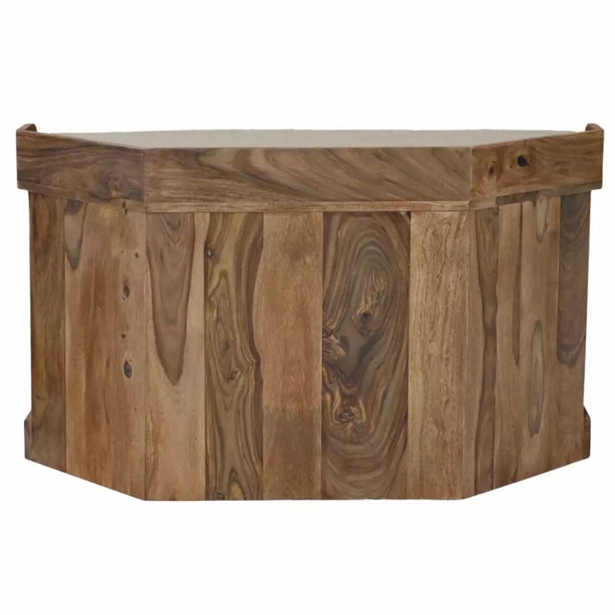 Hoek shoe cabinet RAMI 60x105 cm massief hout/palissander