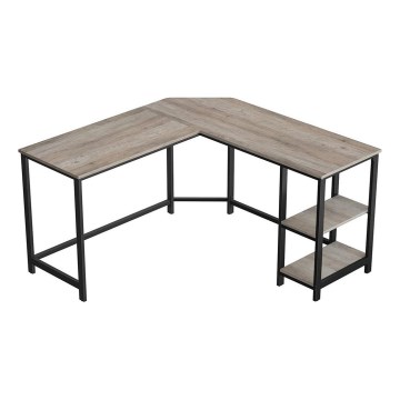 Hoekbureau SOLEA bruin/zwart