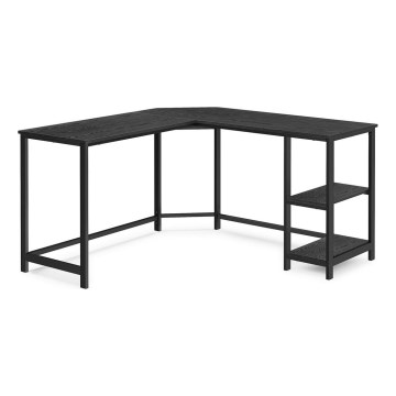 Hoekbureau SOLEA zwart