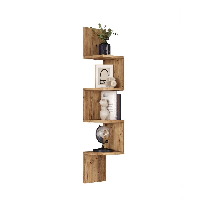 Hoekige wandplank 117,2x22 cm Atlantic den