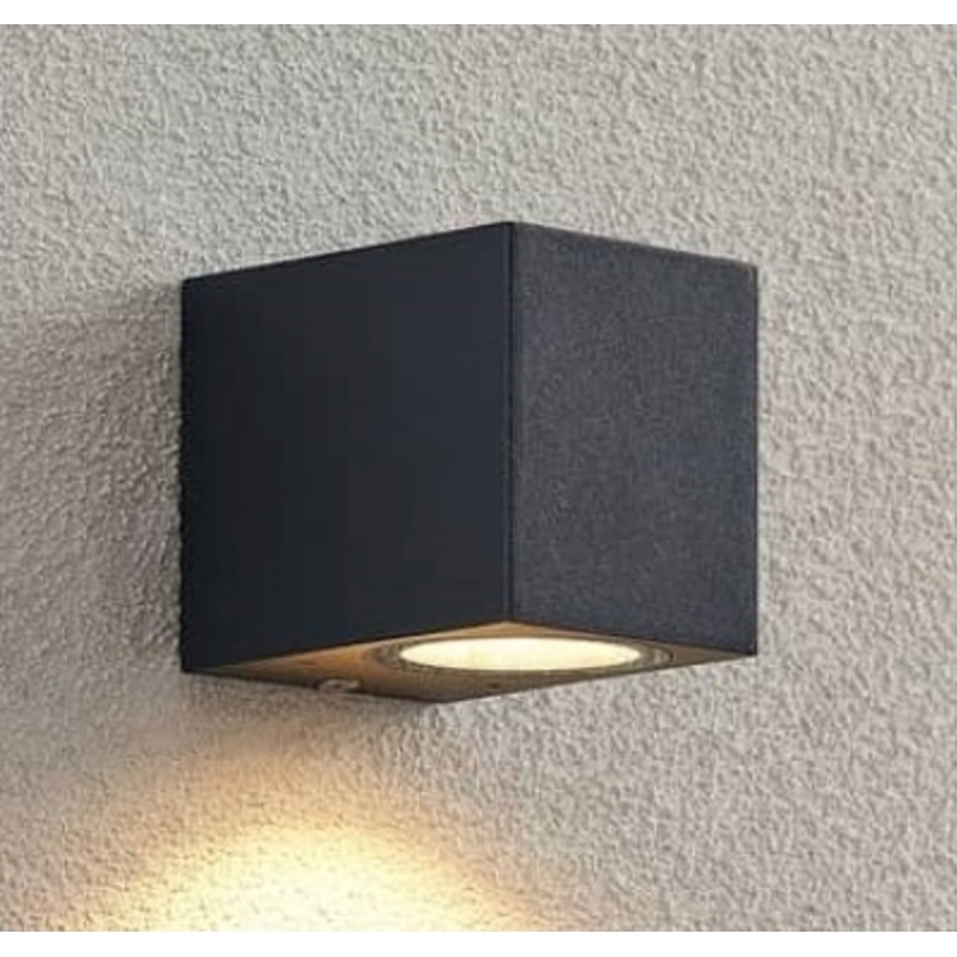 HÖFFTECH - Buitenmuurlamp 1xGU10/35W/230V IP65