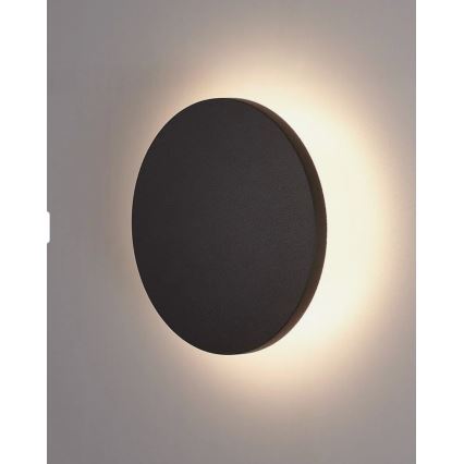 HÖFFTECH - LED buitenmuurlamp LED/10W/230V rond IP65
