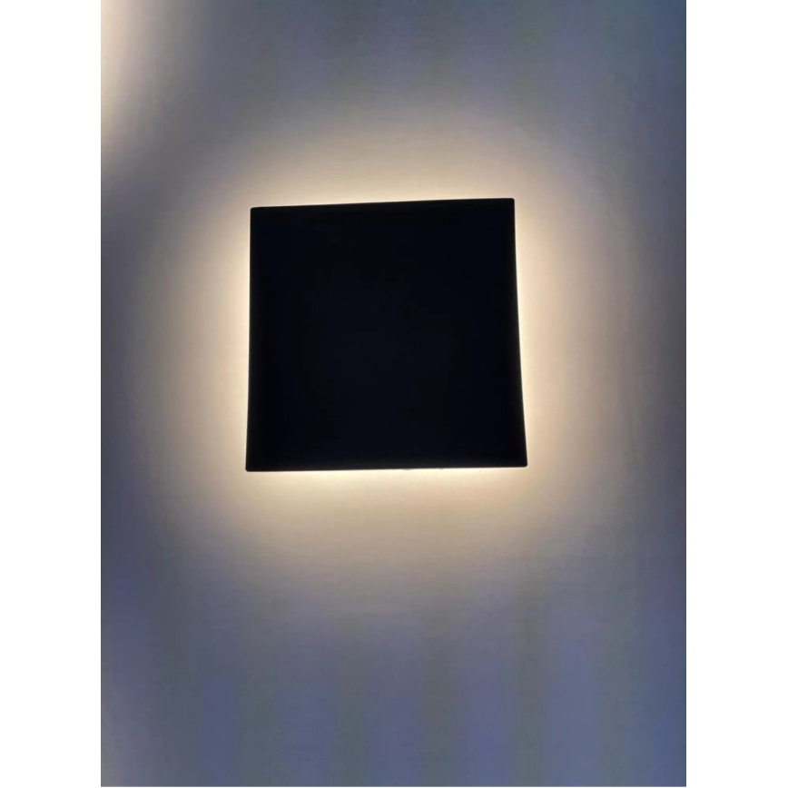 HÖFFTECH - LED buitenwandlamp LED/10W/230V vierkant IP65