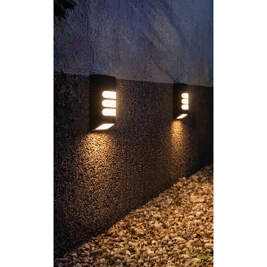 HÖFFTECH - LED zonne-wandlamp LED/1,2V 200 mAh IP44