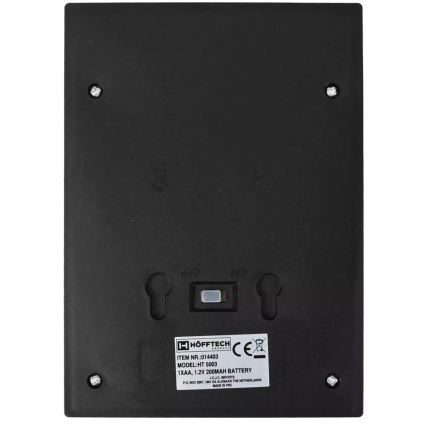 HÖFFTECH - LED zonne-wandlamp LED/1,2V 200 mAh IP44