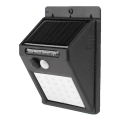HÖFFTECH - LED zonne-wandlamp met sensor LED/3,7V 1200 mAh IP65