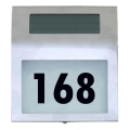 HÖFFTECH - LED-zonnehuisnummer LED/1,2V 200 mAh IP44