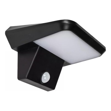 HÖFFTECH - Zonne-LED-wandlamp met bewegings- en schemersensor LED/5,5V 200 mAh IP44