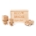 Houten bouwset ECO BRICKS, 145 stuks
