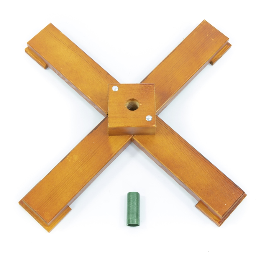 Houten standaard voor kerstboom met een houderdiameter van 33 mm