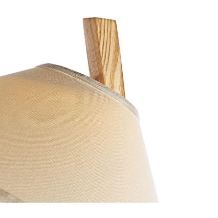 Houten vloerlamp 1xE27/60W/230V massief/essenhout