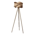 Houten vloerlamp 1xE27/60W/230V massief/fineer/essenhout