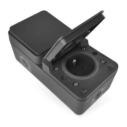 Huis schakelaar afwisselend met stopcontact 250V/16A IP55
