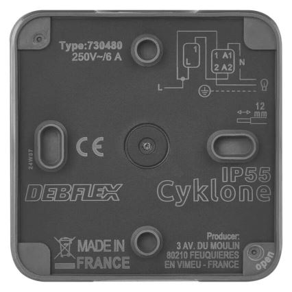 Huis schakelaar inschakelen 250V/10A IP55