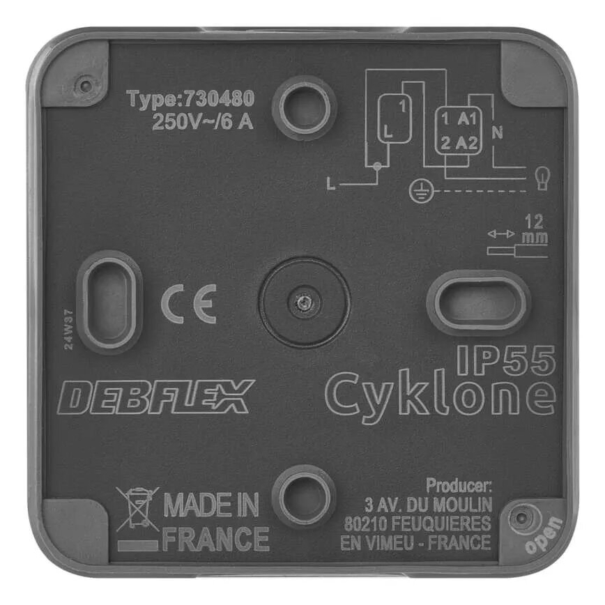 Huis schakelaar inschakelen 250V/10A IP55