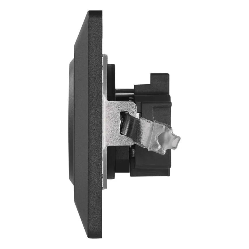 Huis stopcontact 250V/16A antraciet