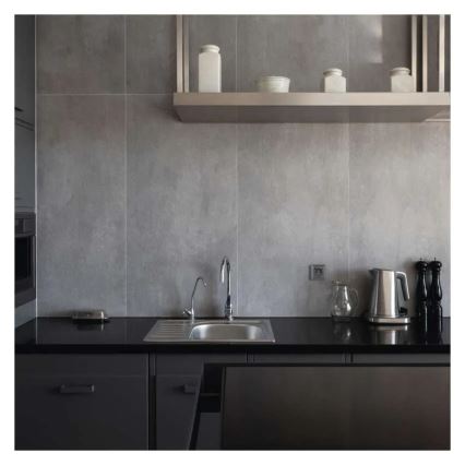 Huishoudelijke wandcontactdoos met USB-A+USB-C, Frans, 250V/16A, antraciet