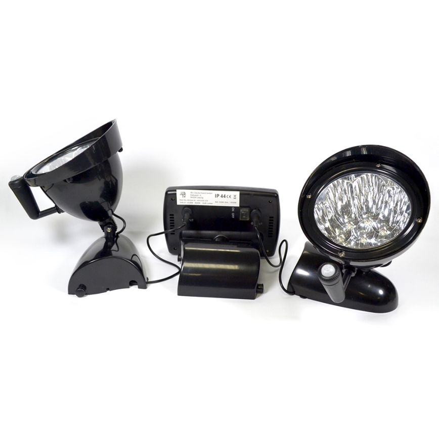 IBV 400169-104 - LED Zonne-spot met bewegings- en schemersensor 2xLED/0,5W/1,2V IP44