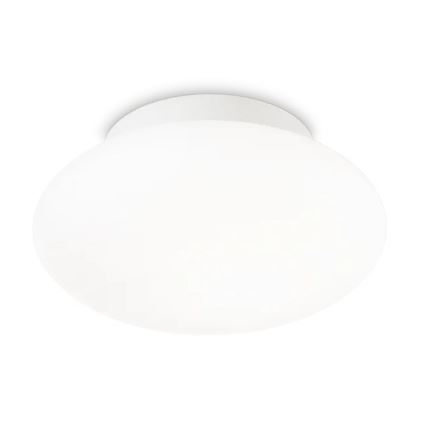 Ideal Lux - Badkamer plafondlamp BUBBLE 1xE27/60W/230V diameter 33,5 cm IP44 wit