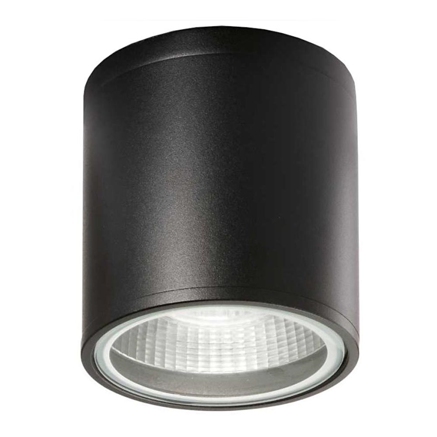 Ideal Lux - Badkamer spot GUN 1xGU10/28W/230V IP44 zwart