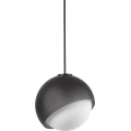 Ideal Lux - BLOOM hanglamp aan kabel 1xE27/42W/230V Ø22 cm zwart
