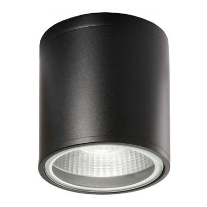 Ideal Lux - Buiten spot GUN 1xGU10/28W/230V Ø11 cm IP55 zwart