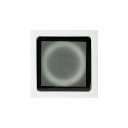 Ideal Lux - Buiten spot TECHO 1xGU10/20W/230V 15x15 cm IP54 wit