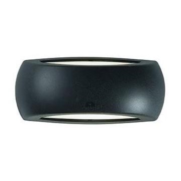 Ideal Lux - Buiten wandlamp 1xE27/23W/230V zwart IP66