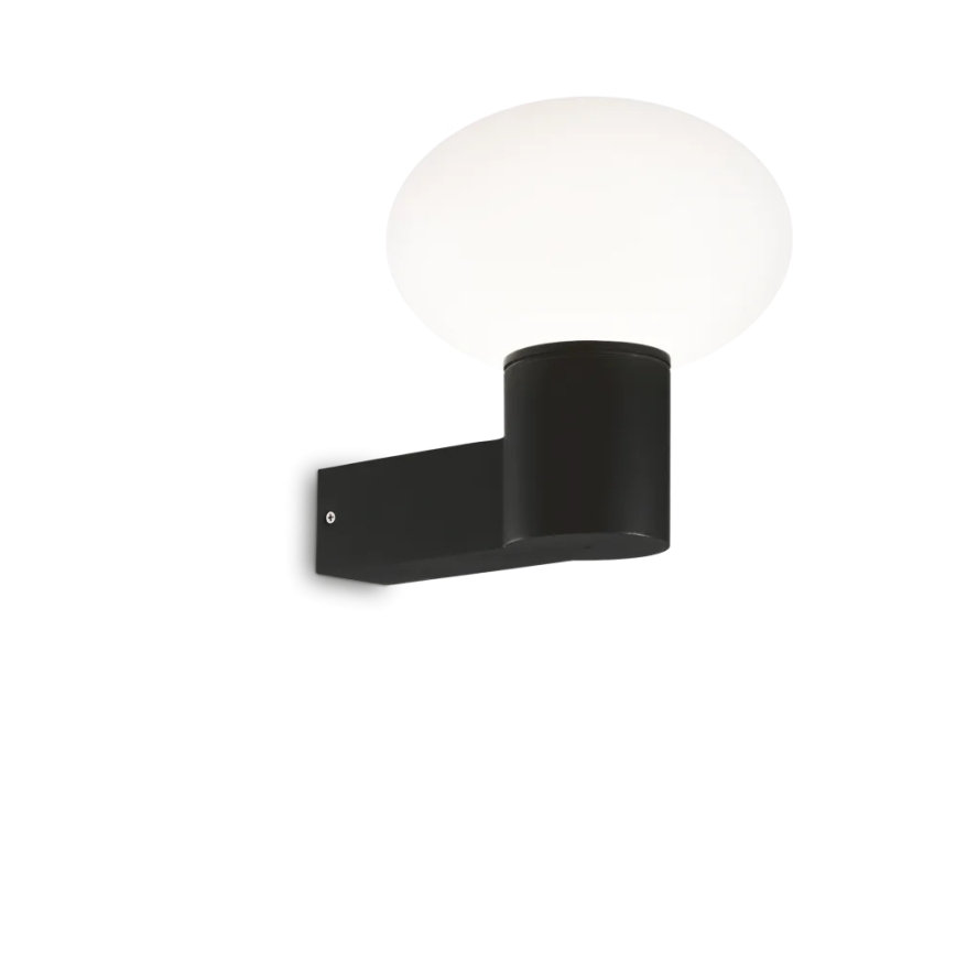 Ideal Lux - Buiten wandlamp CLIO 1xE27/42W/230V IP44 zwart