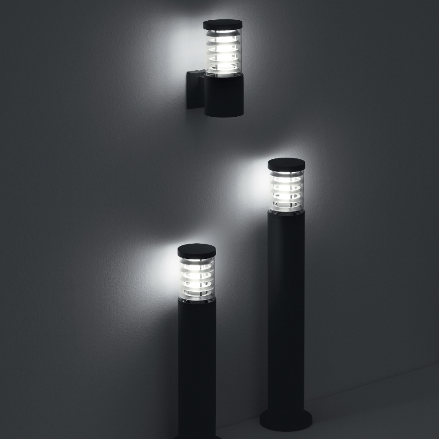 Ideal Lux - Buitenlamp 1xE27/42W/230V 80 cm IP44 antraciet